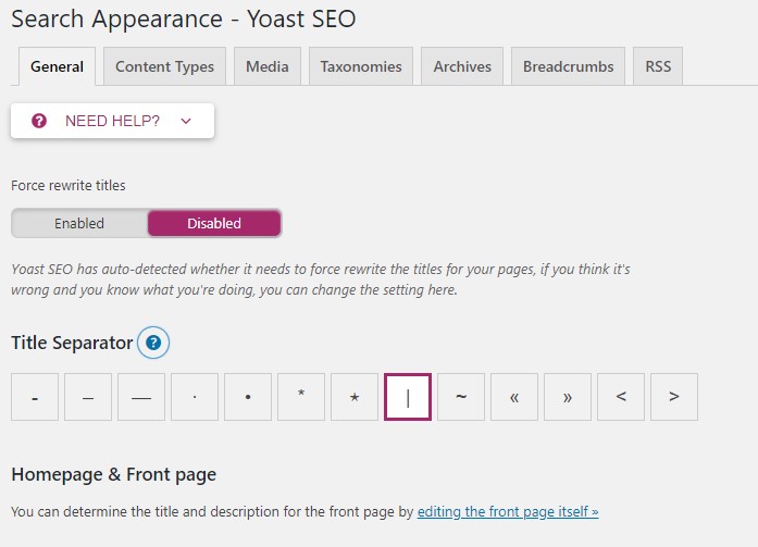 Yoast SEO tools